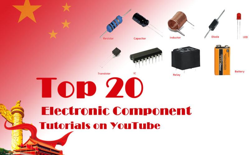 Top 20 electronic component tutorials on YouTube
