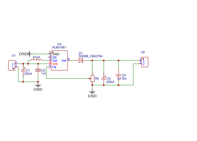 xl6019e1 automatic boost and buck circuit diagram - xl6019e1 boost circuit diagram