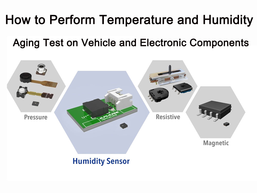 How to perform temperature and humidity aging test on vehicle and electronic components?
