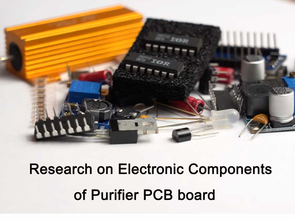 Research on electronic components of purifier PCB board