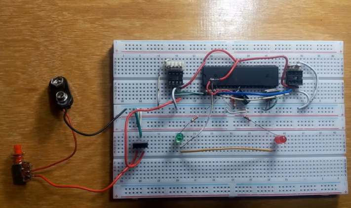 24C08 | How to Make TV Memory IC Copier Using Microcontroller | EEPROM Programmer Circuit Diagram