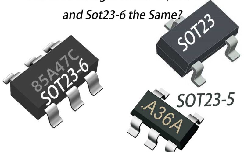 Are the Packages of Sot-23, Sot23-5 and Sot23-6 the Same?