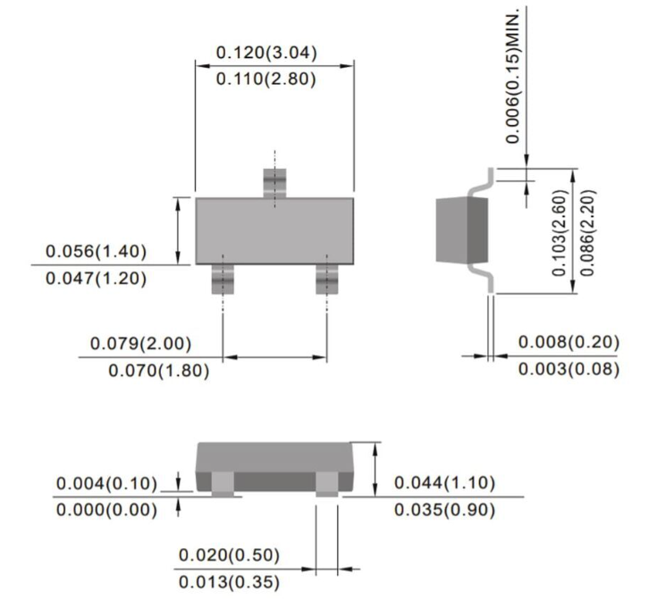 PBSS5350T 2A 50V PNP Transistor SOT23