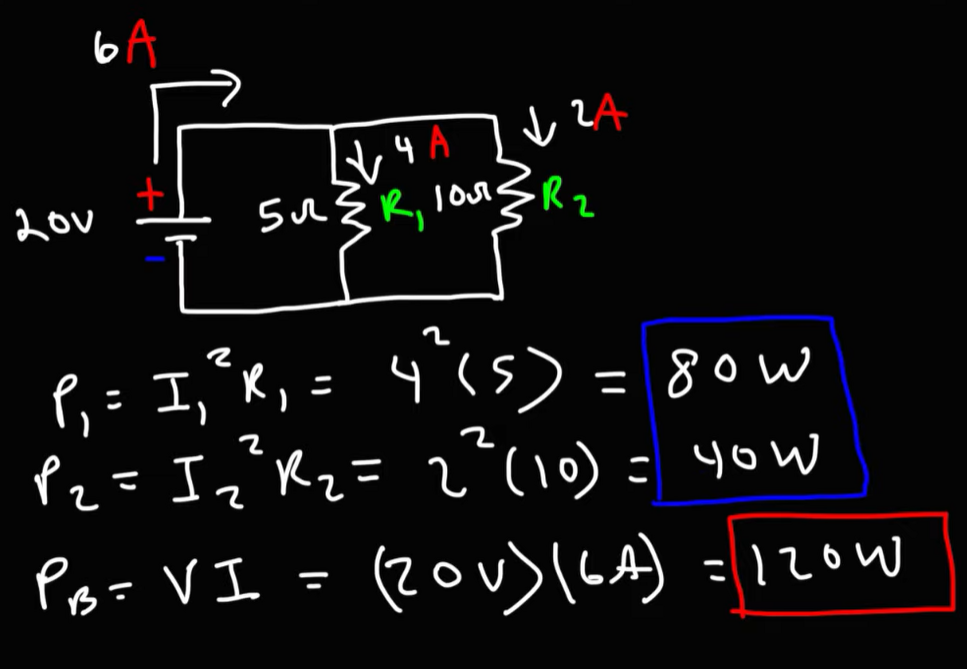 What is the formula for calculating power loss?